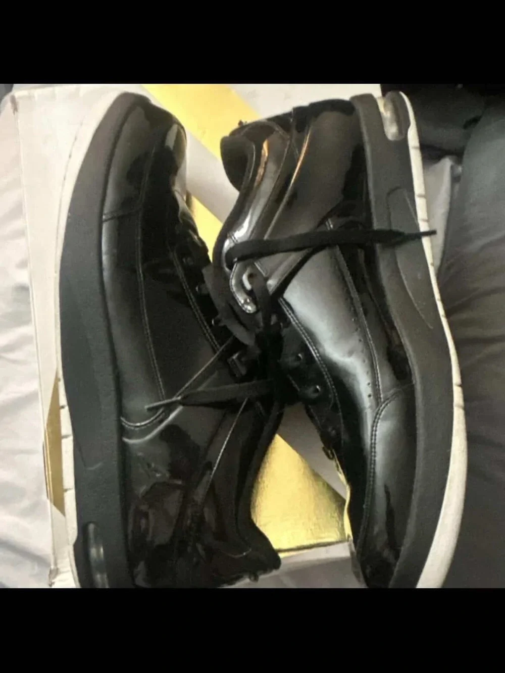 Jordan Classic Patent Leather 2007 Promo sample size 15